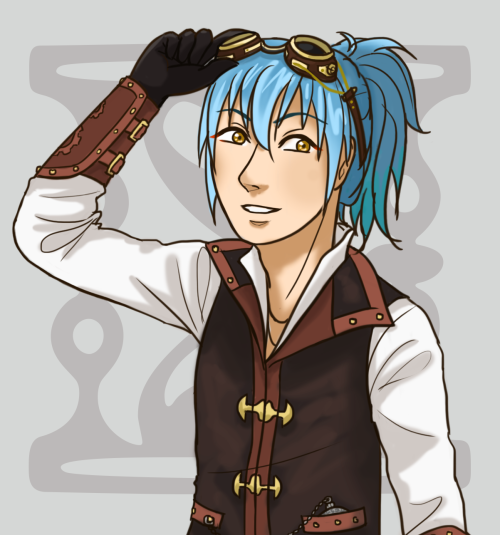 Drawing challenge day 20: draw them in steampunk! I did not design the clothes, got the ideas from o