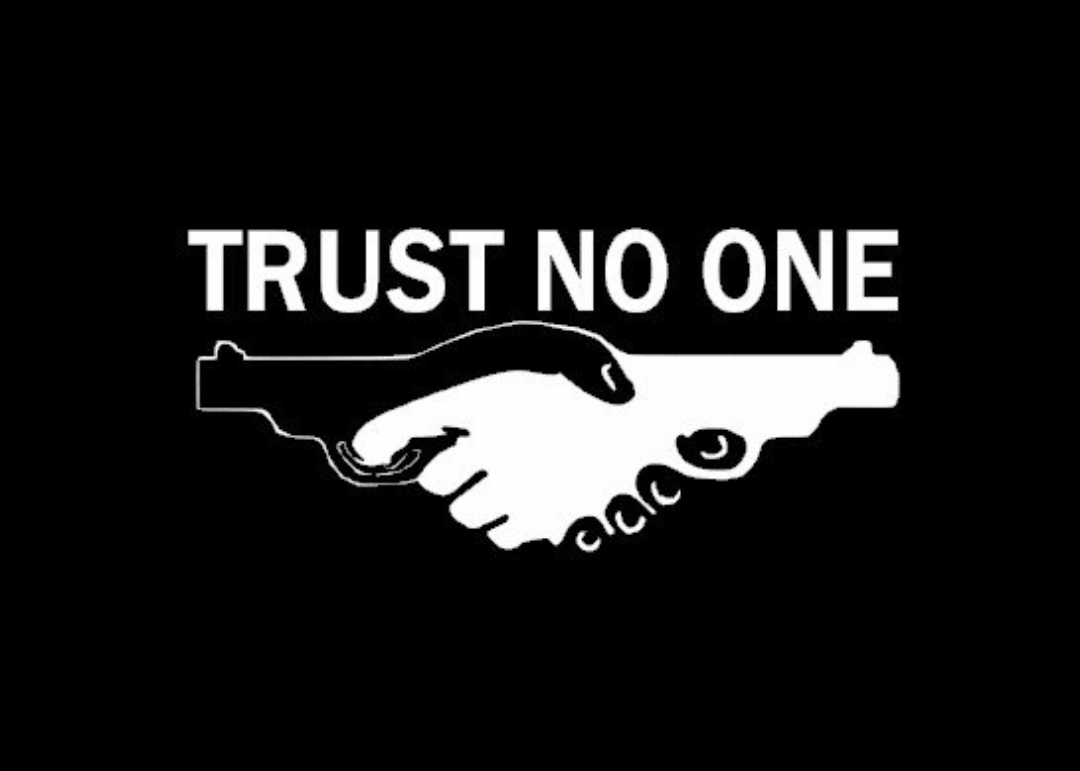 lose-yourself-in-trips:  Trust no one.