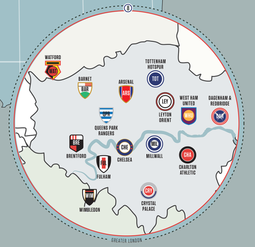 popchartlab:  ARE YOU READY FOR SOME (English) FOOTBALLLLL? This cartographic kicker of a print