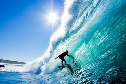 beach waves