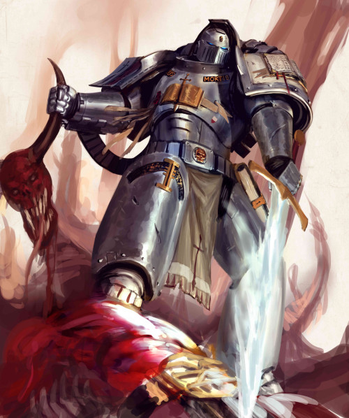Daemon Hunters The Grey Knights  George Earl Abalayanwww.artstation.com/artwork/r9AlG5 