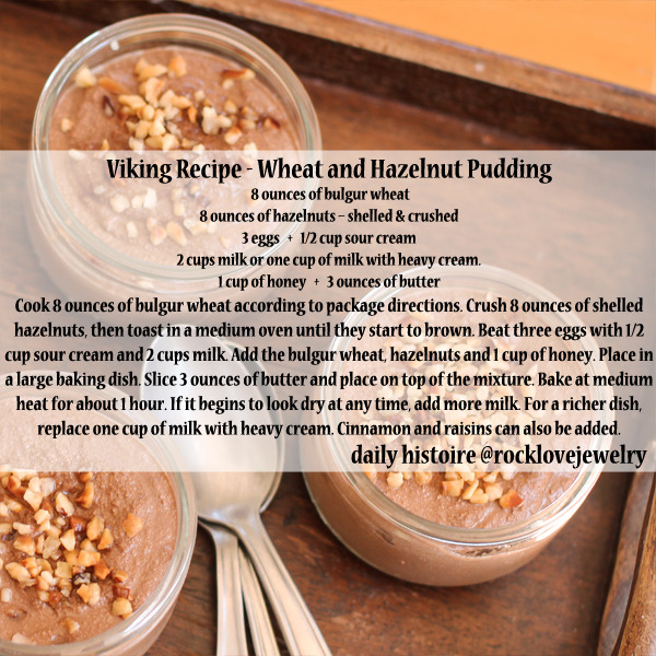 rocklovejewelry:  DESSERTS! Viking Age RecipesMore @facebook.com/rocklovefanpage