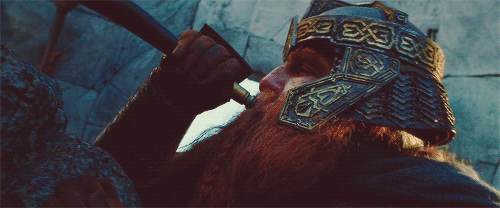 areddhels:  Today in Middle-Earth: The charge of the Riders (March 4th, 3019 T.A.)  ’Helm! Helm!’ the Riders shouted. ‘Helm is arisen and comes back to war. Helm for Theoden King!’     And with that shout the king came. His horse was white