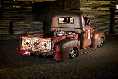 rebelmotorhead:  Ross Nichols 1949 Ford F1 