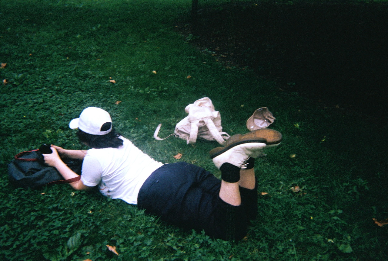 lateaugust1998:  summer love in Central Park