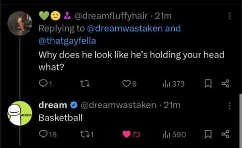 George Mentioned In Dream's Subscriber Tweets 2024/05/23