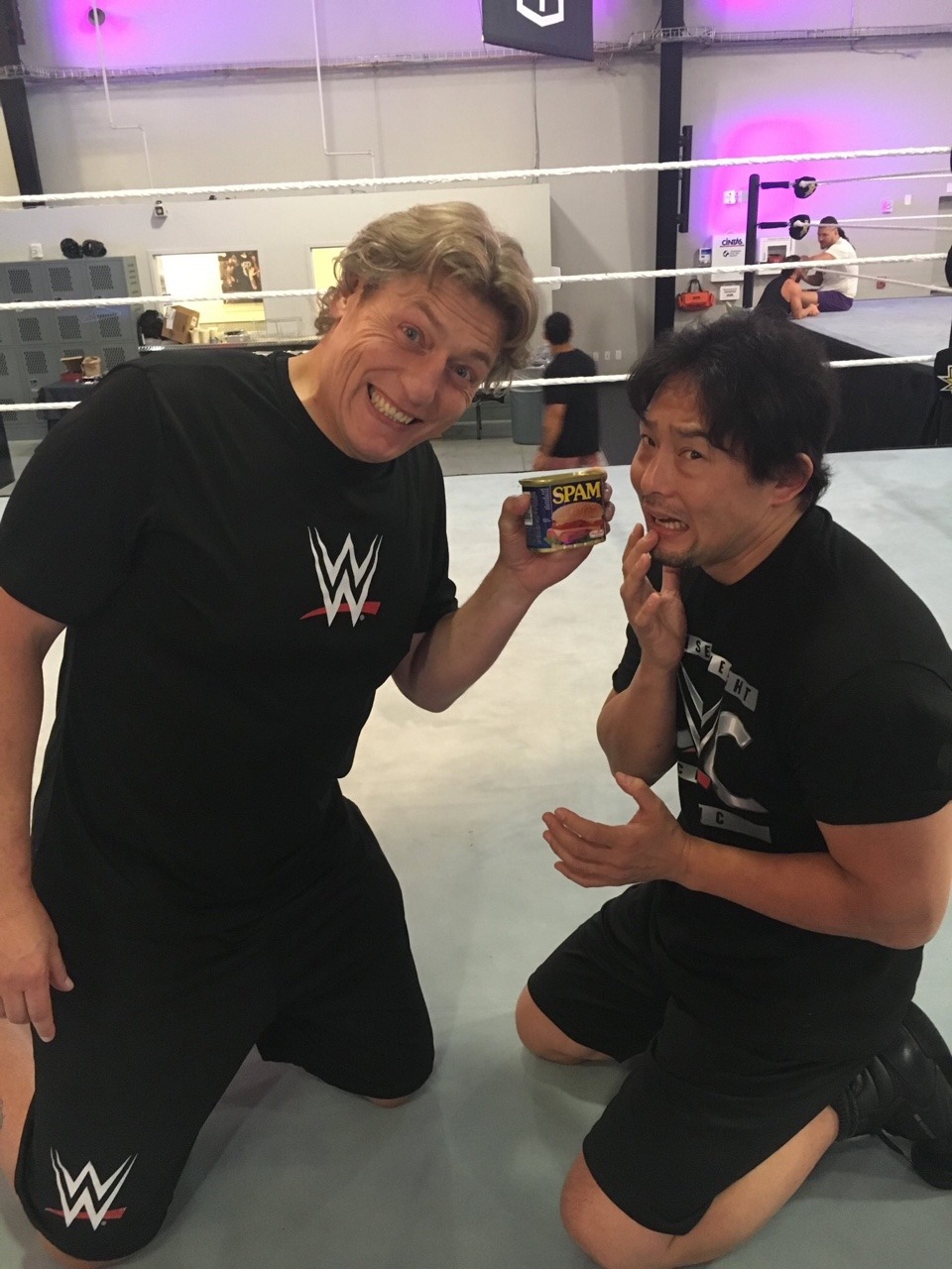 shitloadsofwrestling:  William Regal &amp; Tajiri[2001 / 2005 / 2016]An international