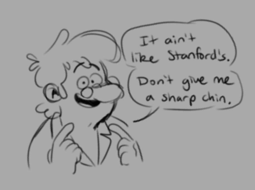 I Love The Way You Draw Sm. Do You Have Any Tips On Drawing Fiddleford For Some Reason His Face Is The