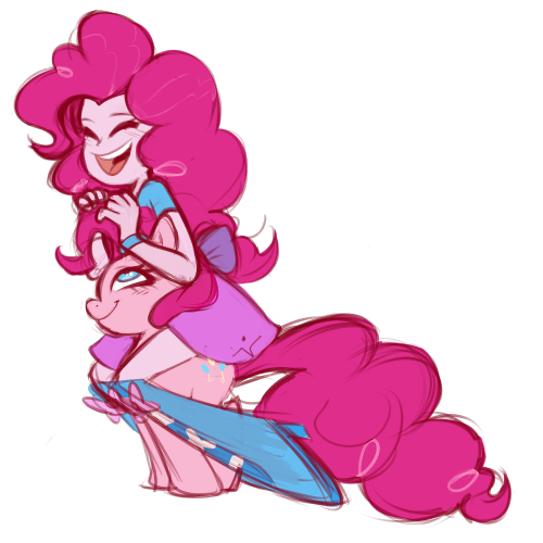 illogicalvoid:  some random doodle of pinky pie 