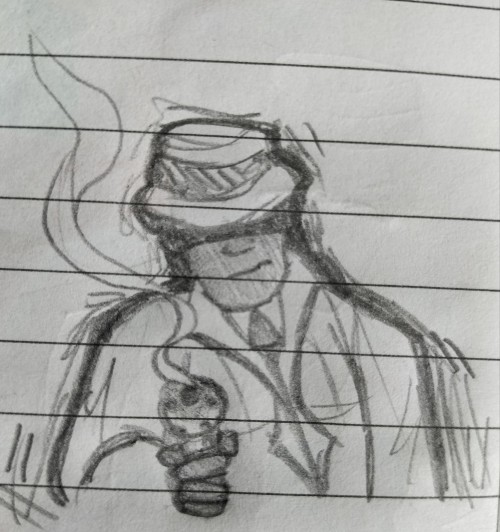 I Just Realized I Never Shared My Mysterious Stranger Art