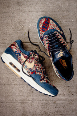 shoe-pornn:  Nike Air Max 1 X Liberty QS-Armory