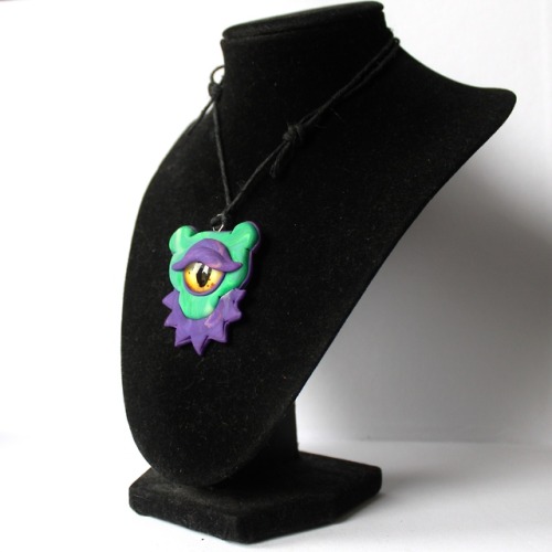 Grateful Dead Alien Dancing Bear pendant available at etsy.com/shop/TerrapinPerspective