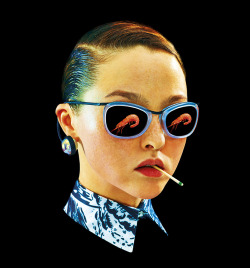 Devon Aoki for Kenzo Spring 2014 Campaign