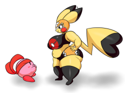 kirbot12:after watching that 3-v-1 battle during the Smash invitational this suddenly came to mindi still have more of these two but three pics should do for now &lt; |D’‘‘‘