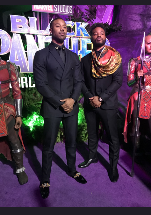 b3hold-a-lady:Black Panther Premiere dress code: African ROYALTY