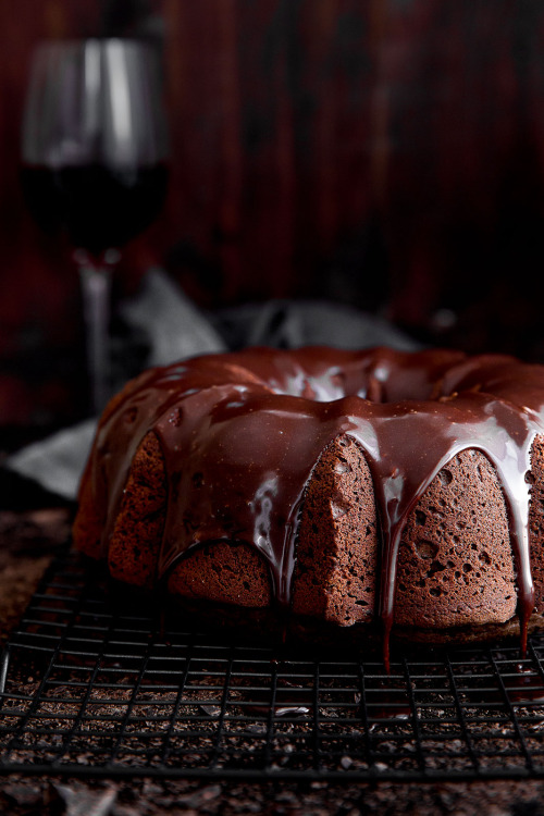 Red Wine Chocolate Cake