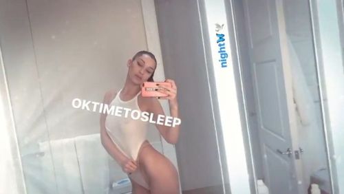 Bella Hadid topless and sexy selfie shots Full Celebrity Leaked And Sex Tape Archive:  celebstapes.c