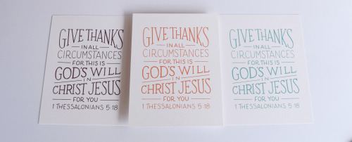 1 Thessalonians prints will be available in the shop this upcoming week!  