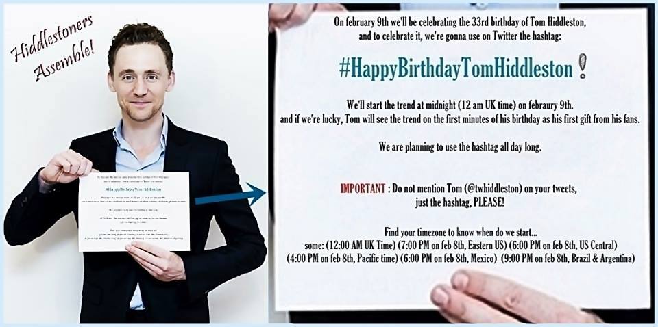 hiddleston-daily:  gaby-hiddles-hemzy: We Will Have This Special Celebration Very