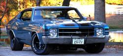 a-modest-mans-only-rebel-son:  jeobunny:  americanclassicmusclecars:  American Muscle Cars… 1971 Chevrolet Chevelle SS 496  FUCK.dont really like these but this is sick  How can you not like these? 