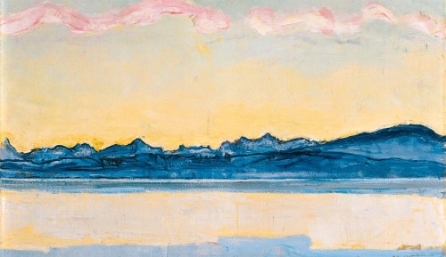 Ferdinand Hodler, Views from Lake Geneva (1905)