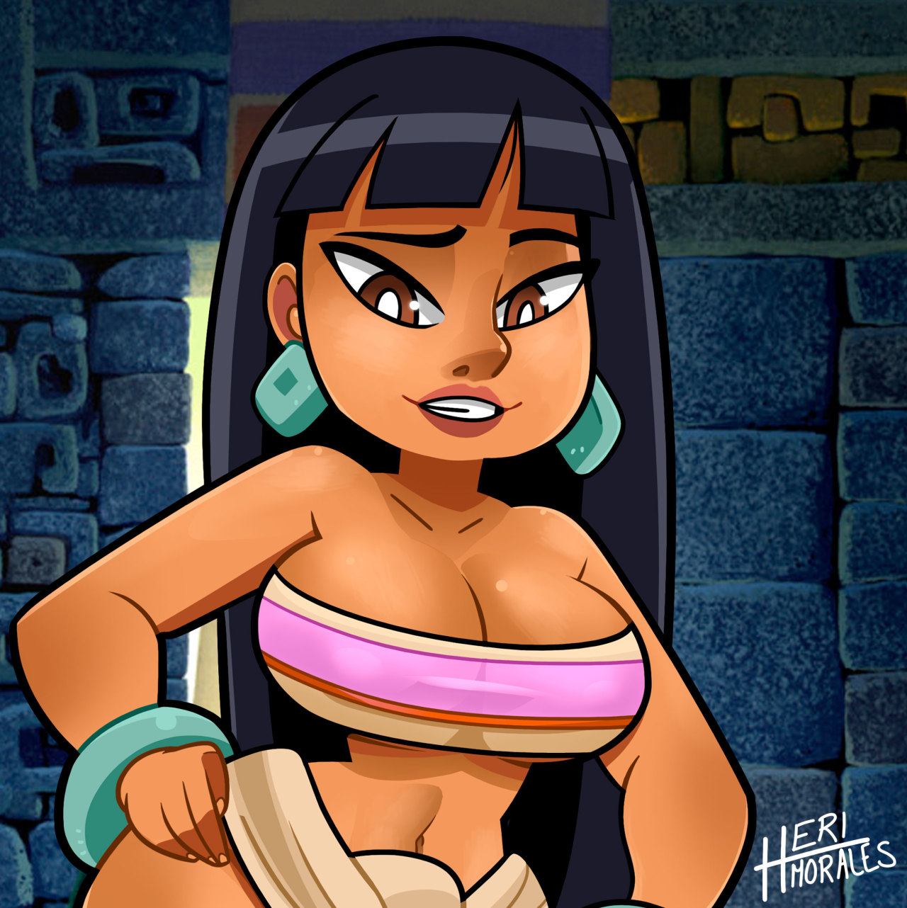 herimorales:  Chel from “Road to el Dorado”The sexiest of all women in the village