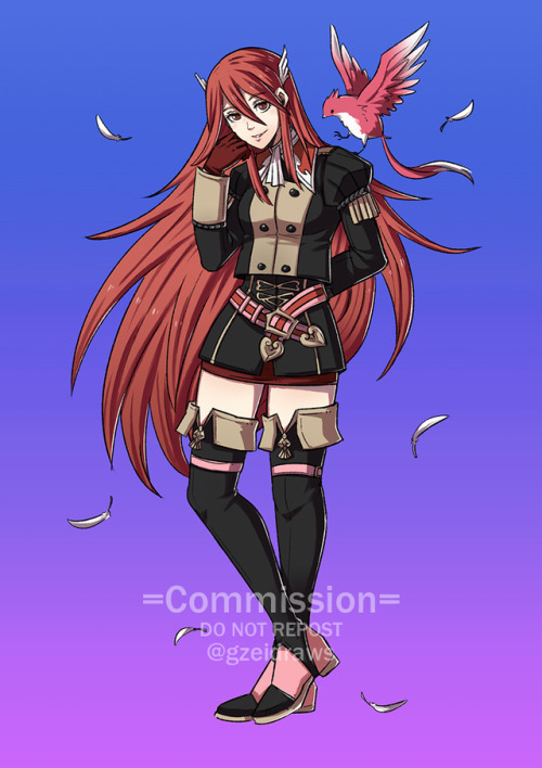 FE3H uniformed styled Cordelia for syunfung!Please don’t repost unless you’re the client