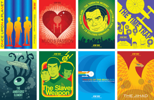 intergalacticexplorer:Star Trek: The Animated Series posters by Juan Ortiz