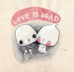 artagainstsociety:  Love Is Deadby Hannakin