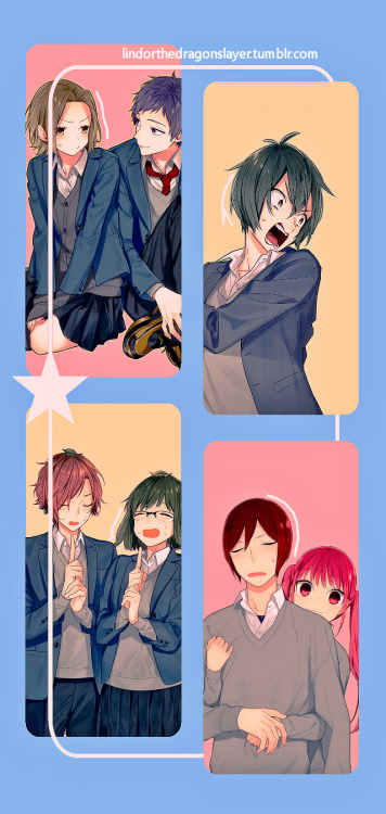 lindorthedragonslayer: Horimiya: mobile wallpapers (640 x 1350) ❤Feel free to use, but please don&rs