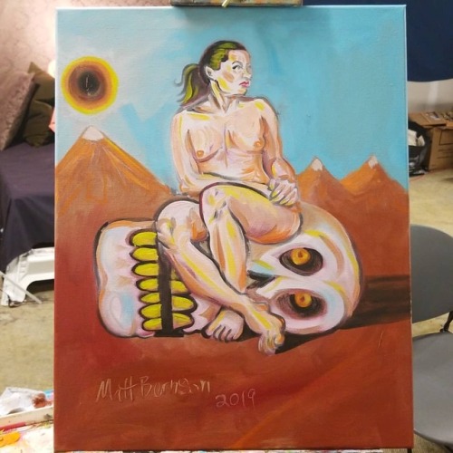 New oil painting work in progress.     porn pictures