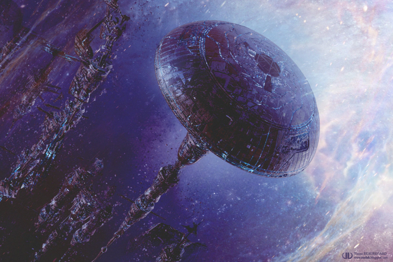 camerxn:  Relic, Star Gate, The Cube, and Space Voyager 1 and 2 by Tierno Beauregard