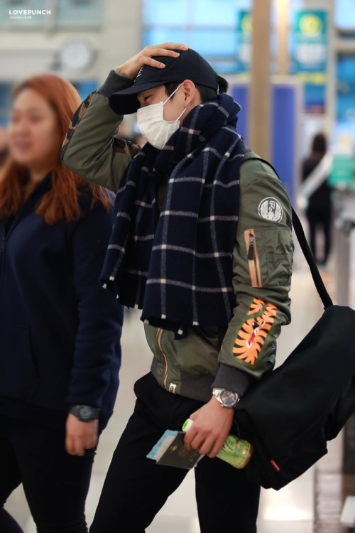 vivianefashion: JinYoung (GOT7) - Airport FashionFollow VF for more K-Style 