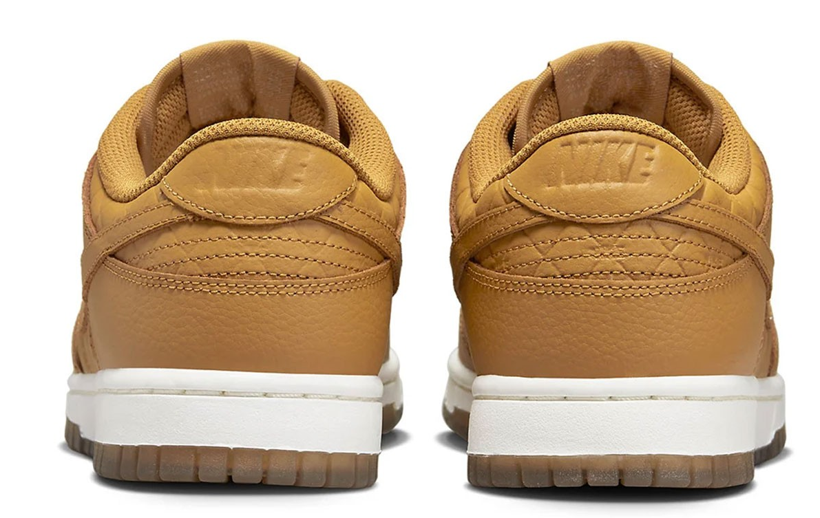 Kicksaddict — Dunk Low Quilted “Wheat”