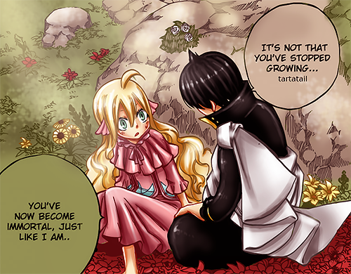 tartatail:  You’ve now become immortal, just like I am …