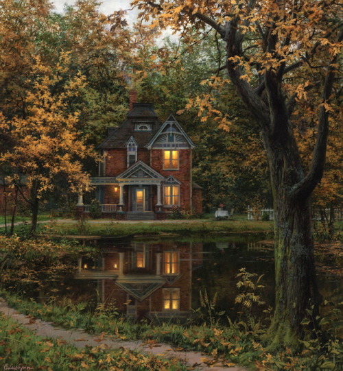 bookofoctober:The Walk Home by Evgeny Lushpin