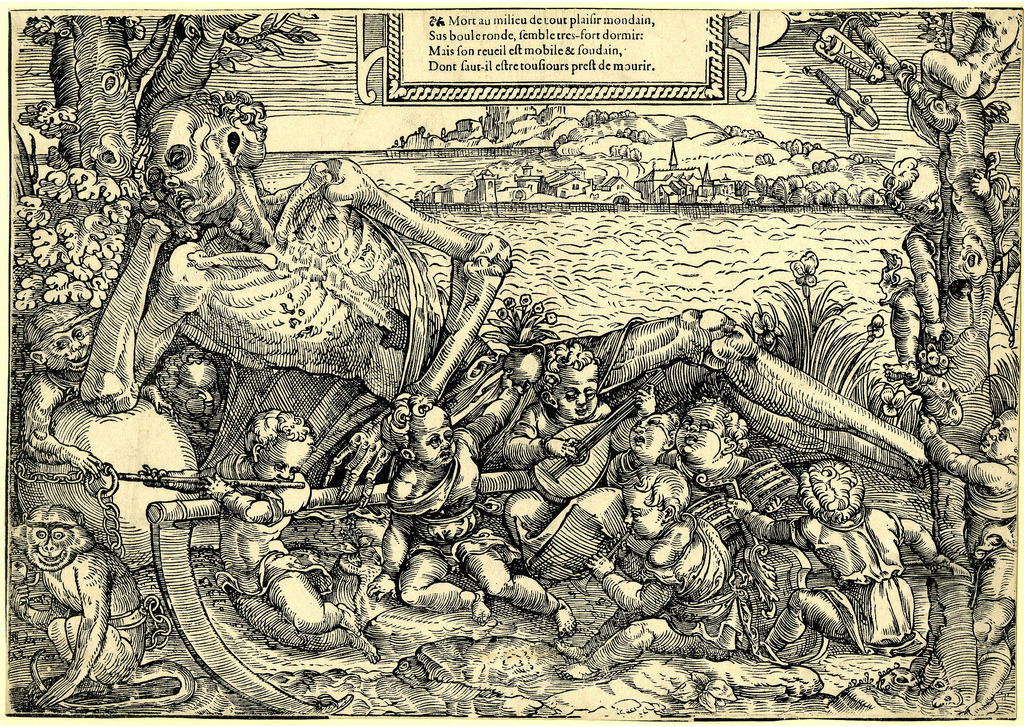 antipahtico:  Jacob Matham 1599
