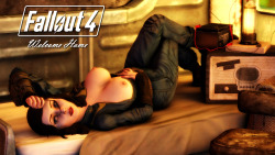 lordaardvarksfm:  Welcome Home2160p links:Full suitCleavageOpenExposedToplessWe felt like doing a Vault-Liz poster, in anticipation of Fallout 4. So we did one.