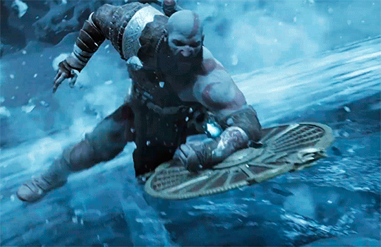 Kratos Vs Thor God Of War Ragnarok GIF - Kratos Vs Thor God Of War