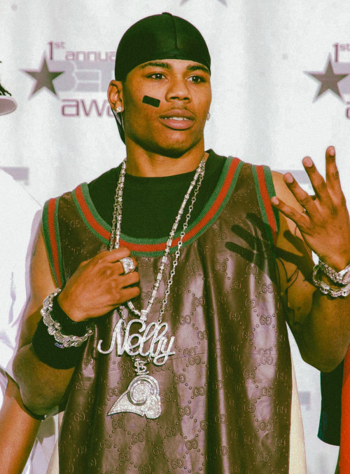 strappedarchives:Nelly photographed by Gregg DeGuire while attending the 1st Annual BET Awards in La