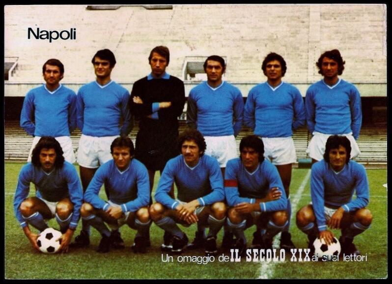 Napoli, 1975/76. (omaggio de IL SECOLO XIX)