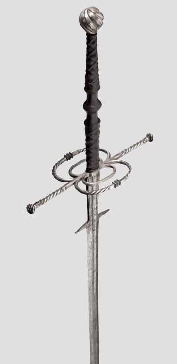 art-of-swords: Two-hand SwordDated: circa 1520-30Culture: GermanMeasurements: overall length 180cm; 