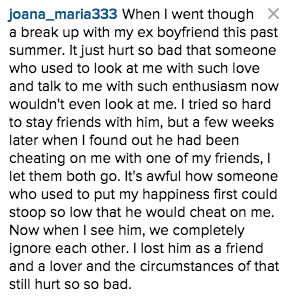 sixpenceee:  I had another let’s talk moments on my instagram with my followers.