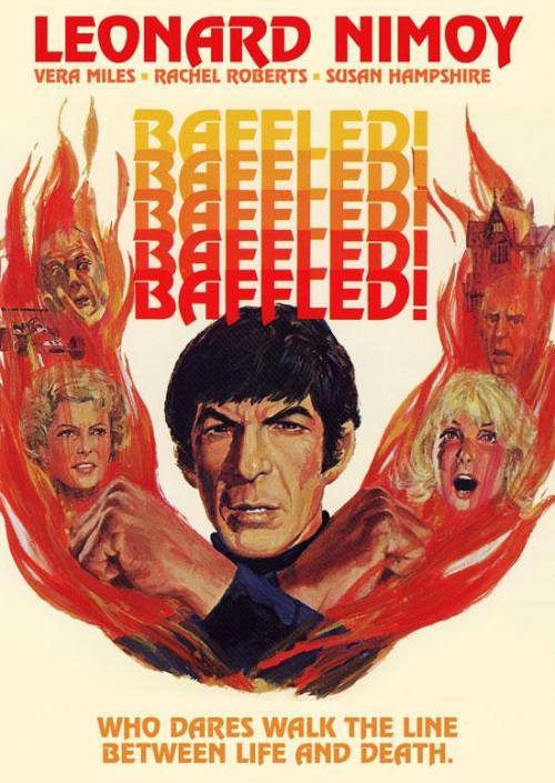 Leonard Nimoy’s unmade pilot, “Baffled!” where he plays a race car driver who, after an accident, st
