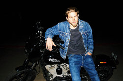 vikander: Charlie Hunnam photographed by Terry Richardson