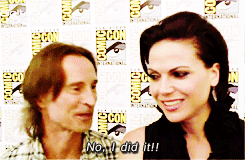  Robert Carlyle and Lana Parrilla - SDCC 2011 