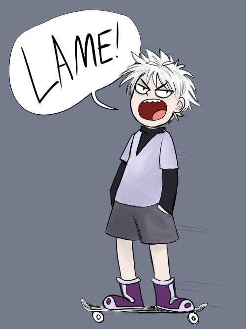 brainbubblegum:  Killua isn’t here for your bumpkin time passin’s