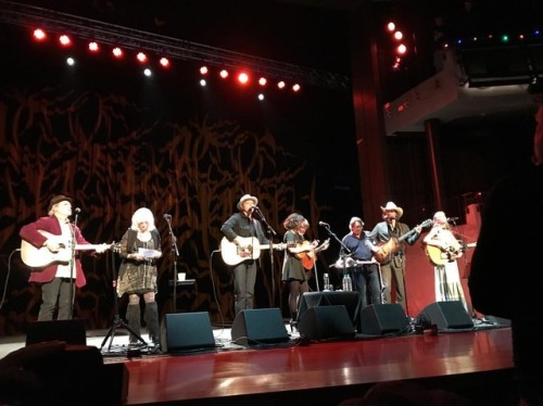 <p>Nothing says, “it’s almost my birthday” like a stage full of national treasures. Frickin national treasures, people. Perfectly well-curated birthday week concert with my husband, ☑️ Thank you @jasonisbell and @amandapearlshires and my husband @adamspickoftheday and his bosses @cartervintageguitars (for sponsoring the concerts in the first damn place) and @macmcanally also @buddy_miller_official and #emmylouharris which reminds me to remind you to donate to @bonapartesretreat and @jerrydouglas not to mention @gillianwelchofficial and @daverawlingsmachine #nashville #nashvillesound  (at Country Music Hall of Fame and Museum)</p>