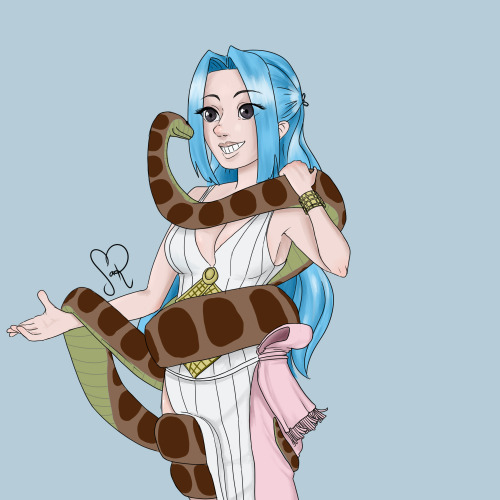 Nefertari Vivi (One Piece) Made For Megasonicmanlover (on DevinatArt).