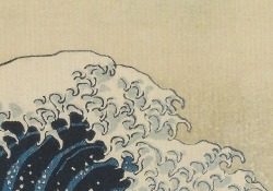tierradentro:  “Under the Wave Off Kanagawa&ldquo; (details), c.1830, Katsushika Hokusai. (Another detail here)